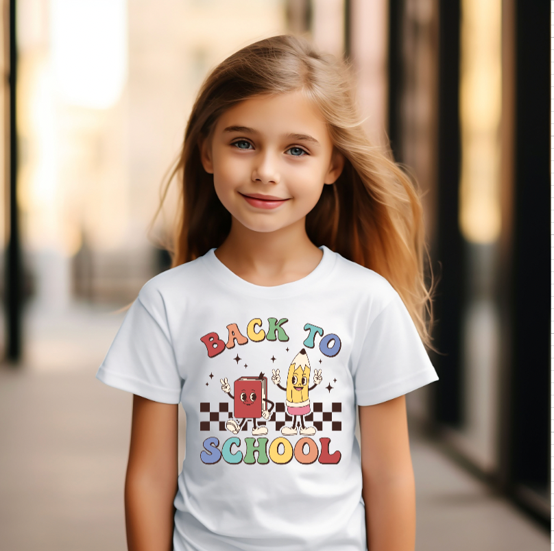 Mini "Retro Back to School" Tee