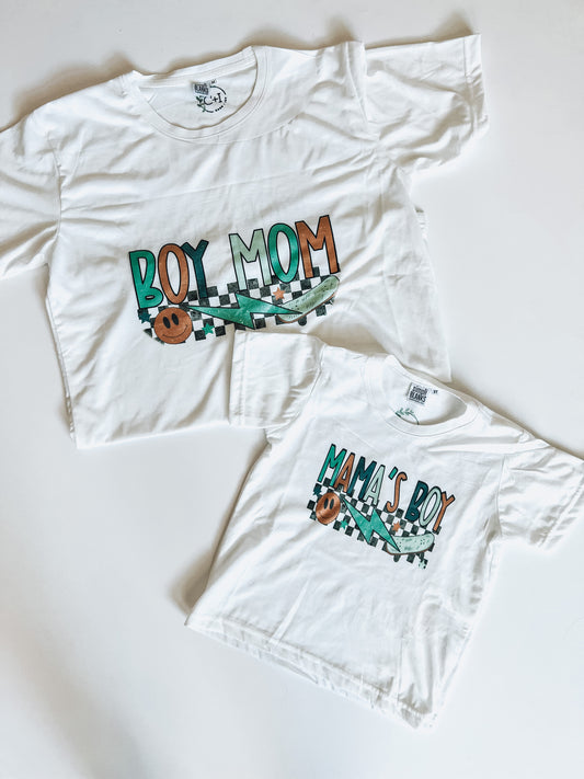 Mini “Mama’s Boy” Skateboard Tee